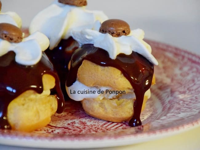 Choux à la glace vanille