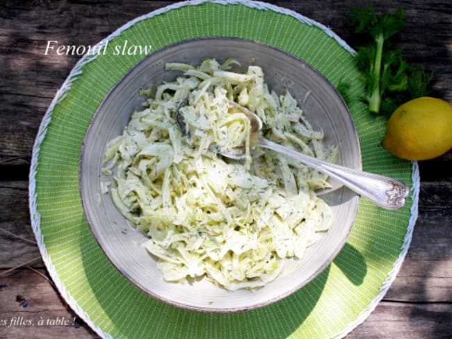 Salade de fenouil (Fennel slaw)