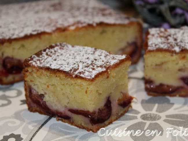 Mon gâteau d’amour aux quetsches