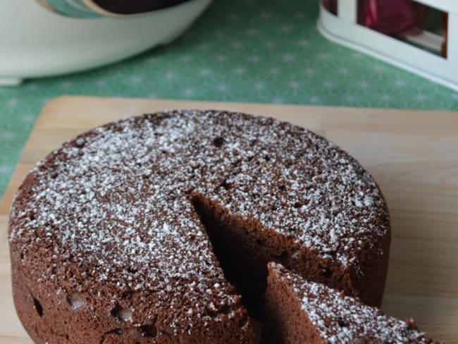 Gâteau au chocolat et au fromage blanc