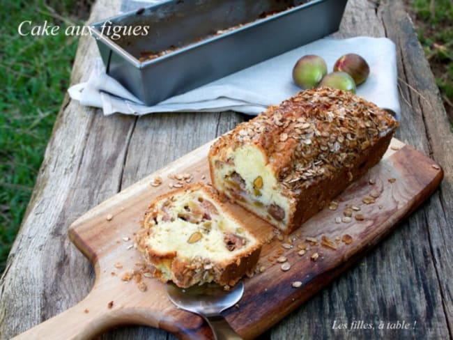 Cake aux figues et pistaches