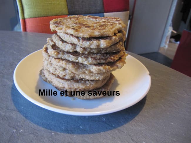 Pancake à la farine de châtaignes