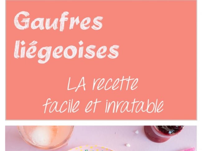 Gaufres liégeoises