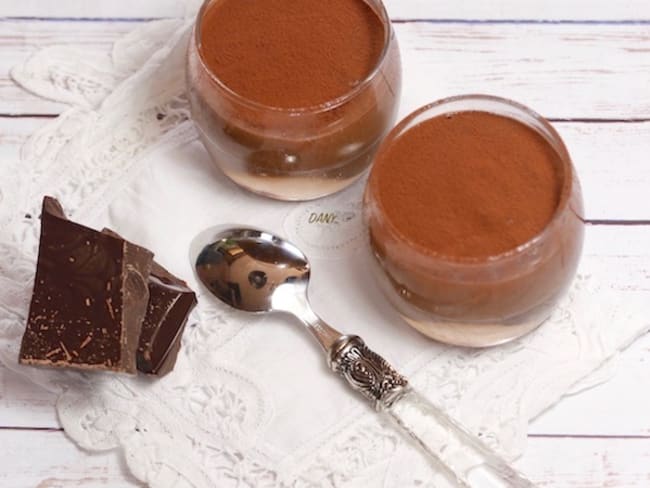 Mousse au chocolat sans oeuf