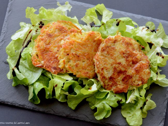 Galettes de pommes de terre à la Fontina