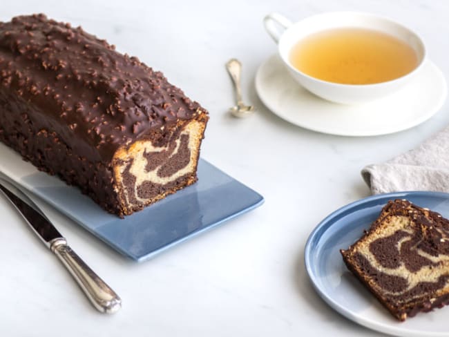 Cake Marbré d'après François Perret, chef pâtissier du Ritz.