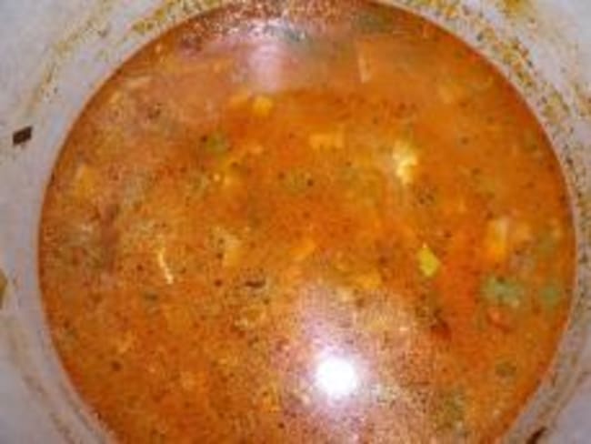 Bouillon ou Minestrone à la Tomate