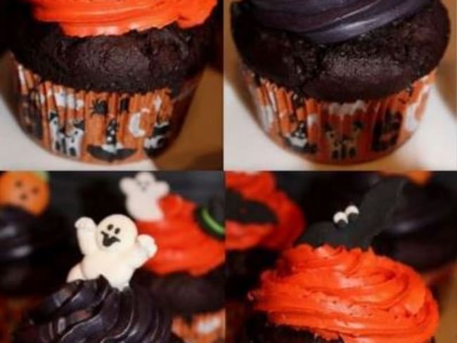 Mes Cupcakes surprise d’Halloween à faire avec les enfants