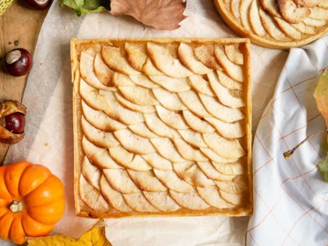 Tarte rustique aux pommes