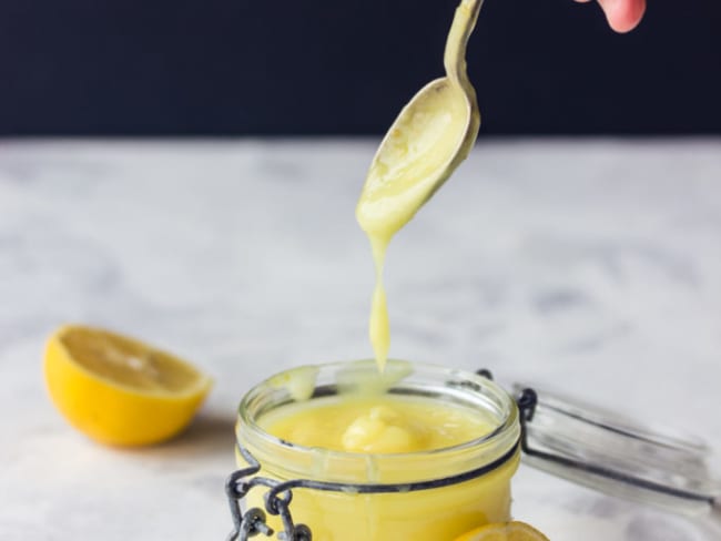 Lemon curd vegan