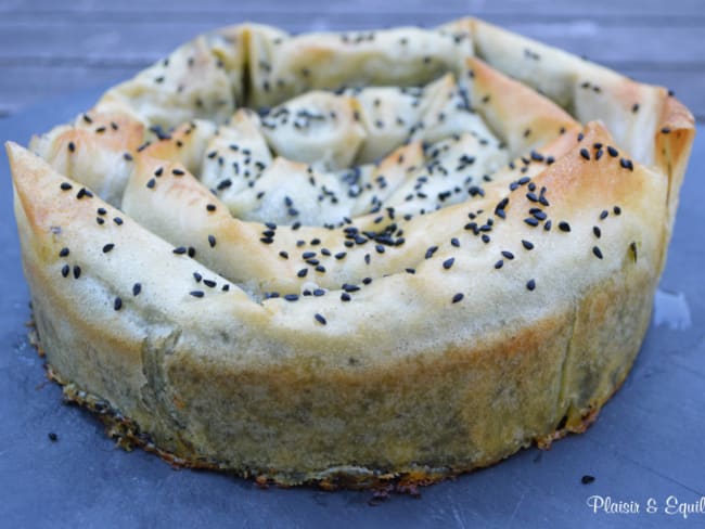 Börek aux épinards et feta comme en Turquie