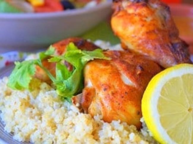 Poulet Tandoori au four