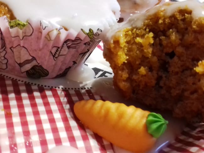 carrot cake en mode muffin