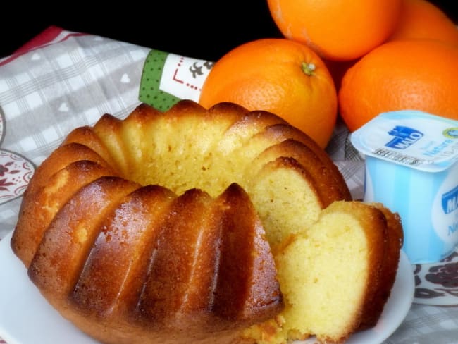 Gâteau au yaourt à l'orange