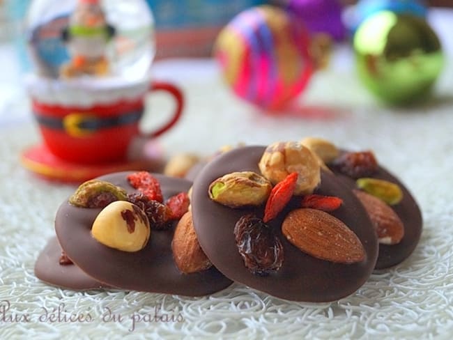 Mendiants au chocolat inratable pour les fêtes