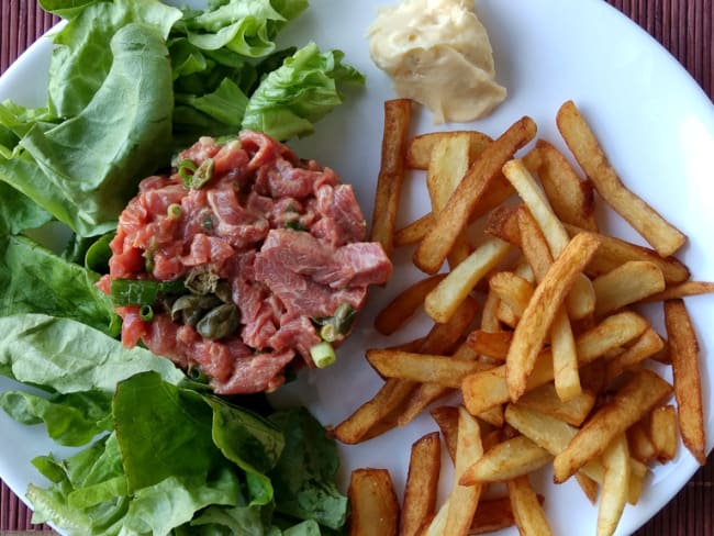 Recette de l'américain préparé, le tartare version belge