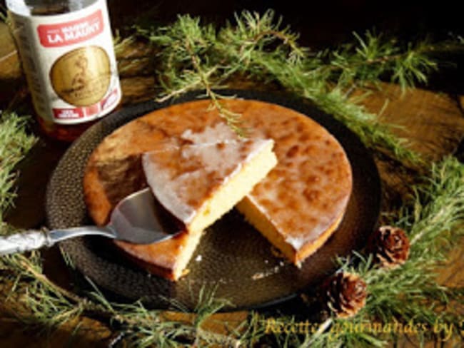 Gâteau aux amandes et au rhum