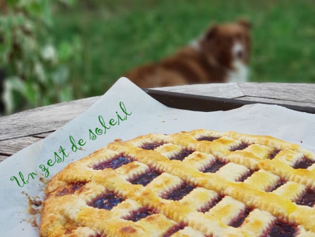 Tarte des alpes aux myrtilles