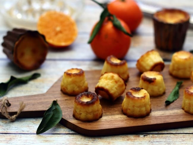 Cannelés à la clémentine