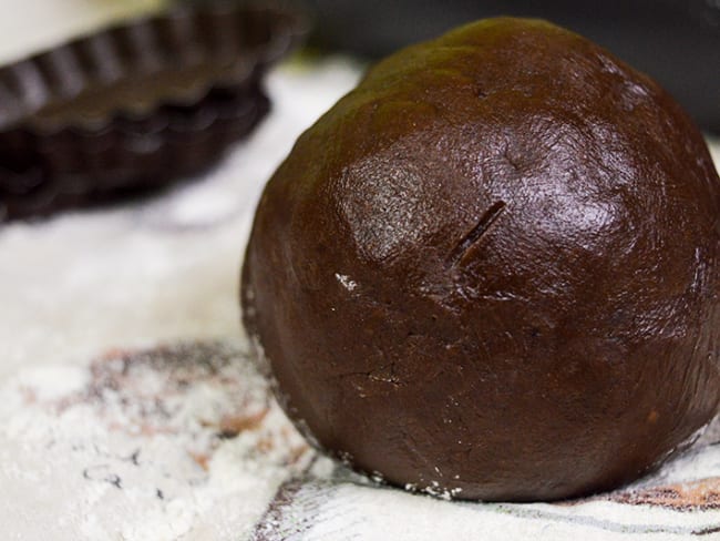 Pâte sablée au chocolat