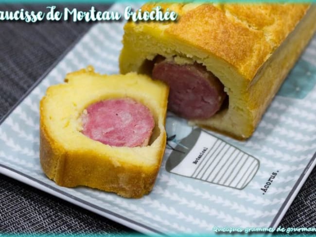 Saucisse de Morteau briochée