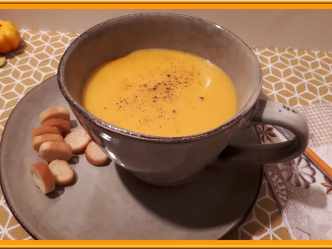 Soupe de Potimarron aux épices