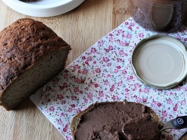 Pâte à tartiner aux haricots blancs sans gluten, sans lait, sans oeufs