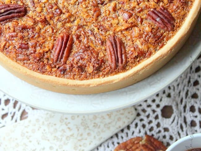 Tarte américaine aux noix de pecan