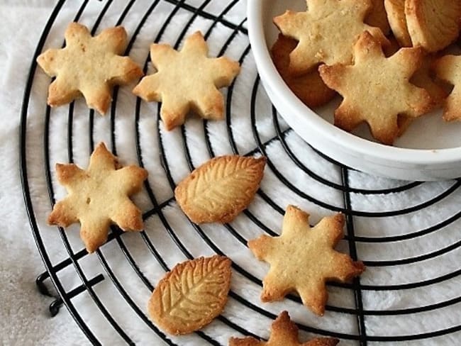 Sablés vegan au gingembre et clémentine