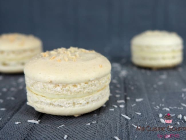 Macaron noix de coco