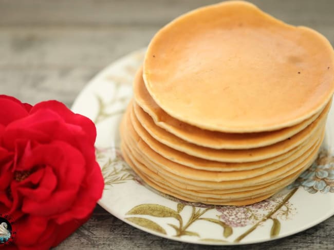 Pancakes de poire râpée