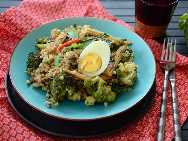 Riz sauté à l’indonésienne ou Nasi Goreng