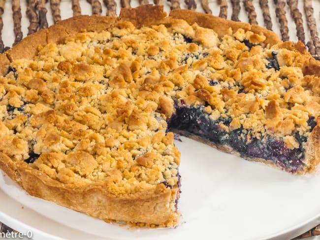 Tarte aux myrtilles finlandaise 