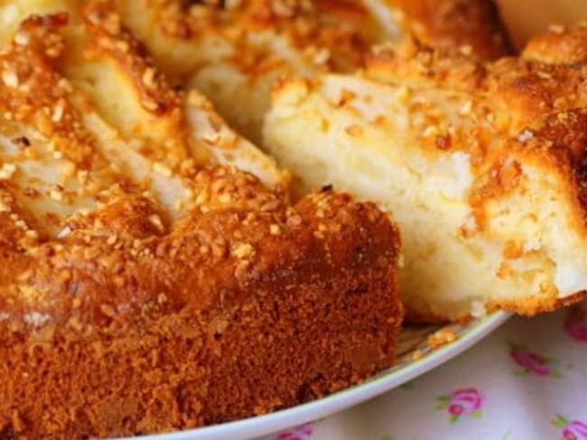 Gâteau à la poire et amande ultra fondant