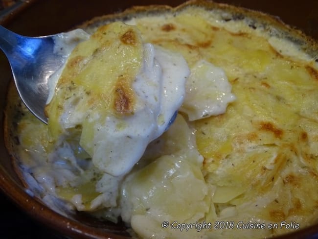 Gratin dauphinois bien crémeux