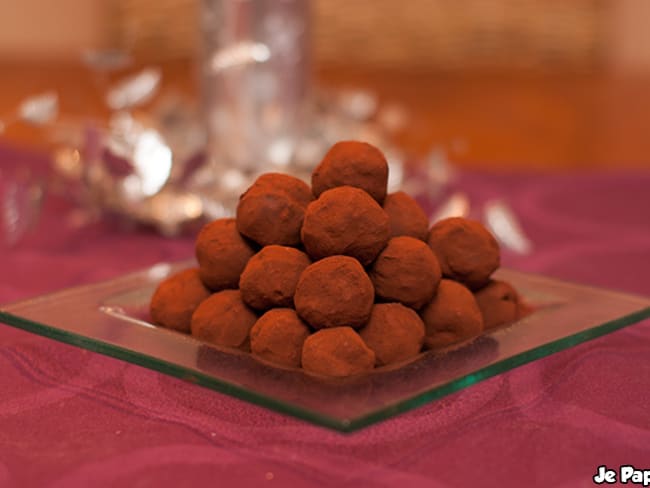 Truffes au chocolat maison