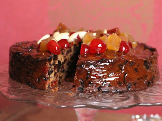 Christmas cake au rhum