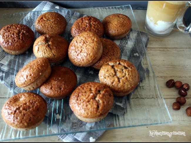 Financiers noisettes et chataignes