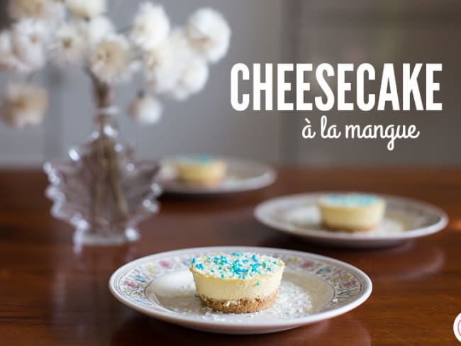 Cheesecake à la mangue