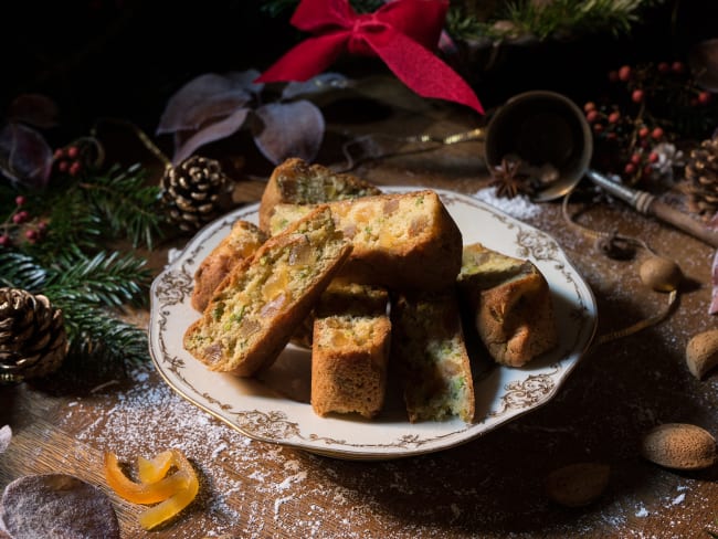 Fondants aux poires, pistaches et gingembre pour fêter noël