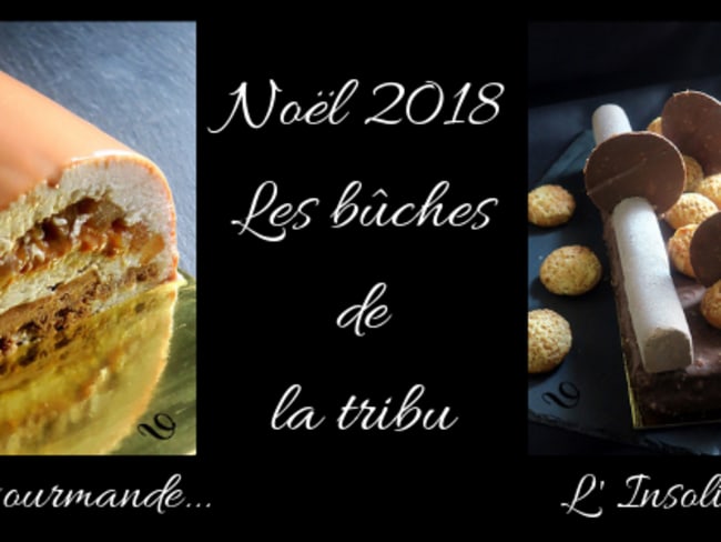 Noël 2018 : les bûches de la tribu