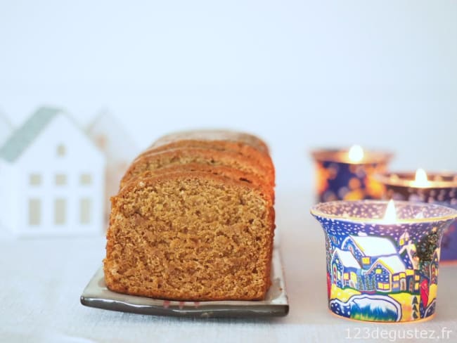 Pain d'épice moelleux au gingembre