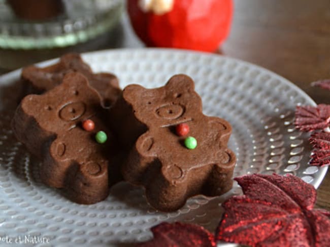 Petits fondants potiron chocolat aux épices