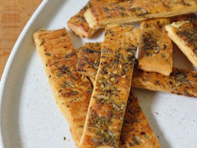 Feuilletés apéritifs au zaatar pour l'apéritif