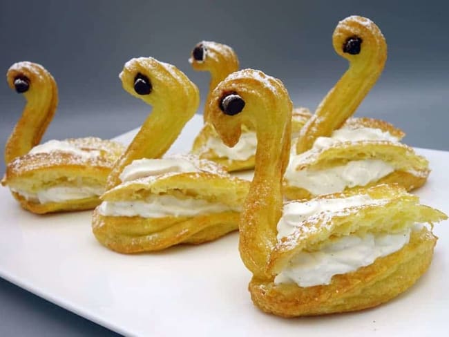 Cygnes à la chantilly au mascarpone : un dessert bien régressif !