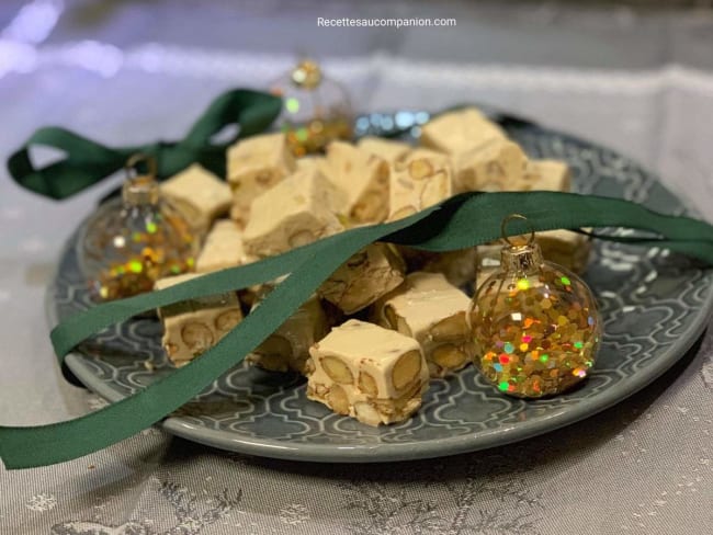 Nougat facile au companion thermomix ou autres robots