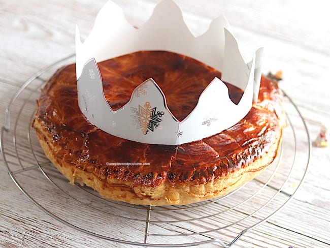 Galette des rois frangipane façon Philippe Conticini