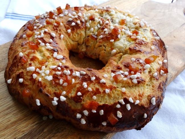 Galette des rois briochée aux amandes