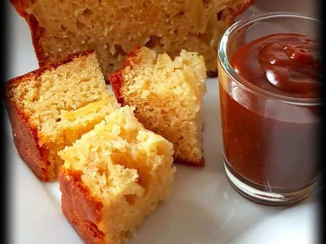 Cake aux pommes au st môret