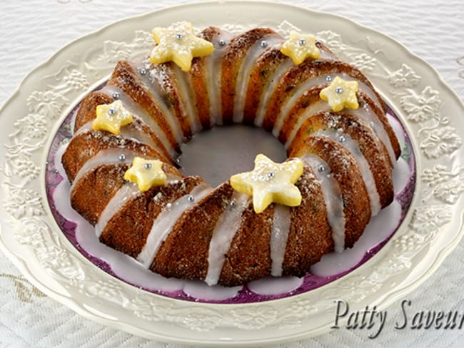 Bundt cake d’hiver aux fruits confits